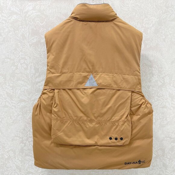 Moncler tongass down field vest - brown - Picture 10 of 12